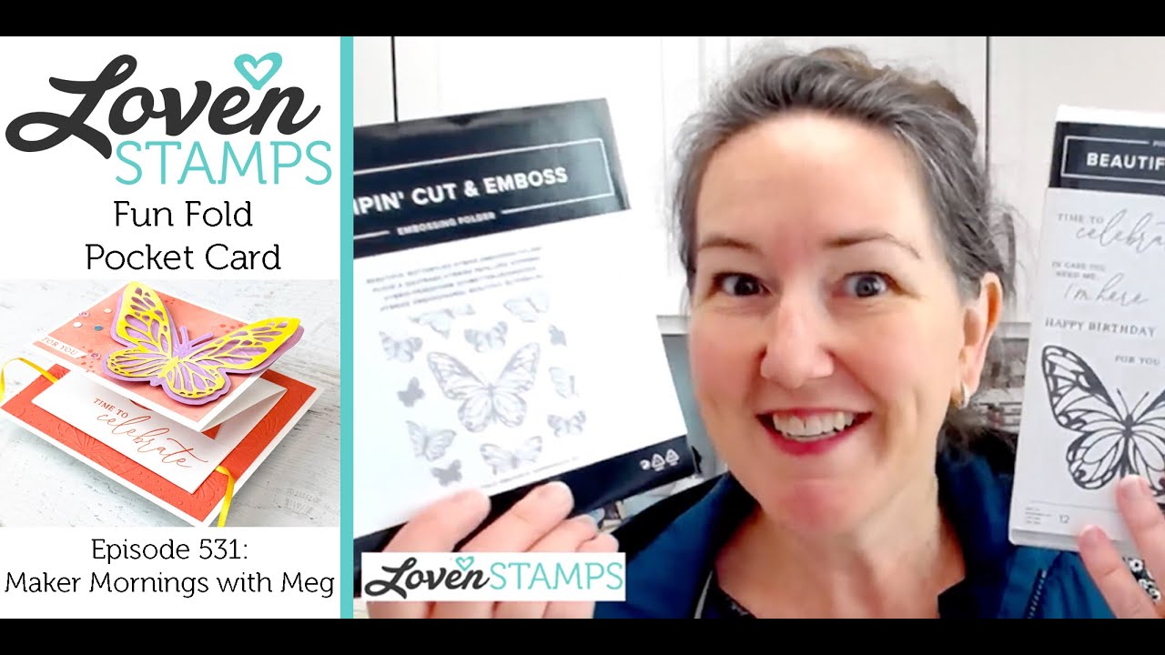 Ep 531: Easy Zig Zag Pop Out + Gift Card Holder Stampin’ Up!®’s Beautiful Bokeh Butterflies Suite