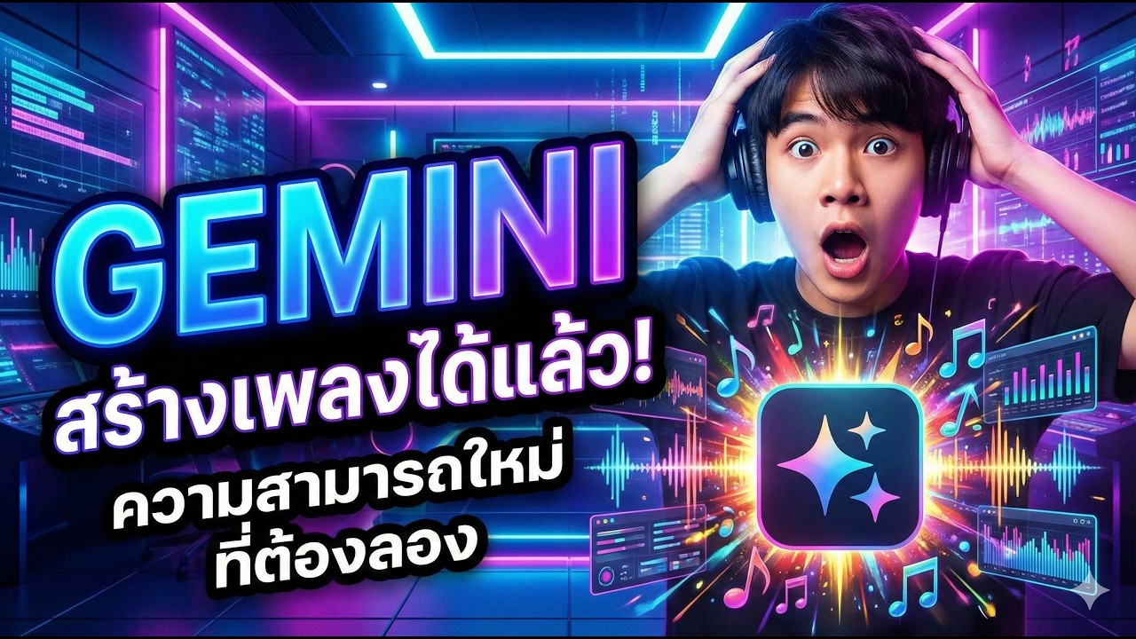 Gemini สร้างเพลงได้แล้ว ความสามารถใหม่ ๆ ที่คุณต้องลอง