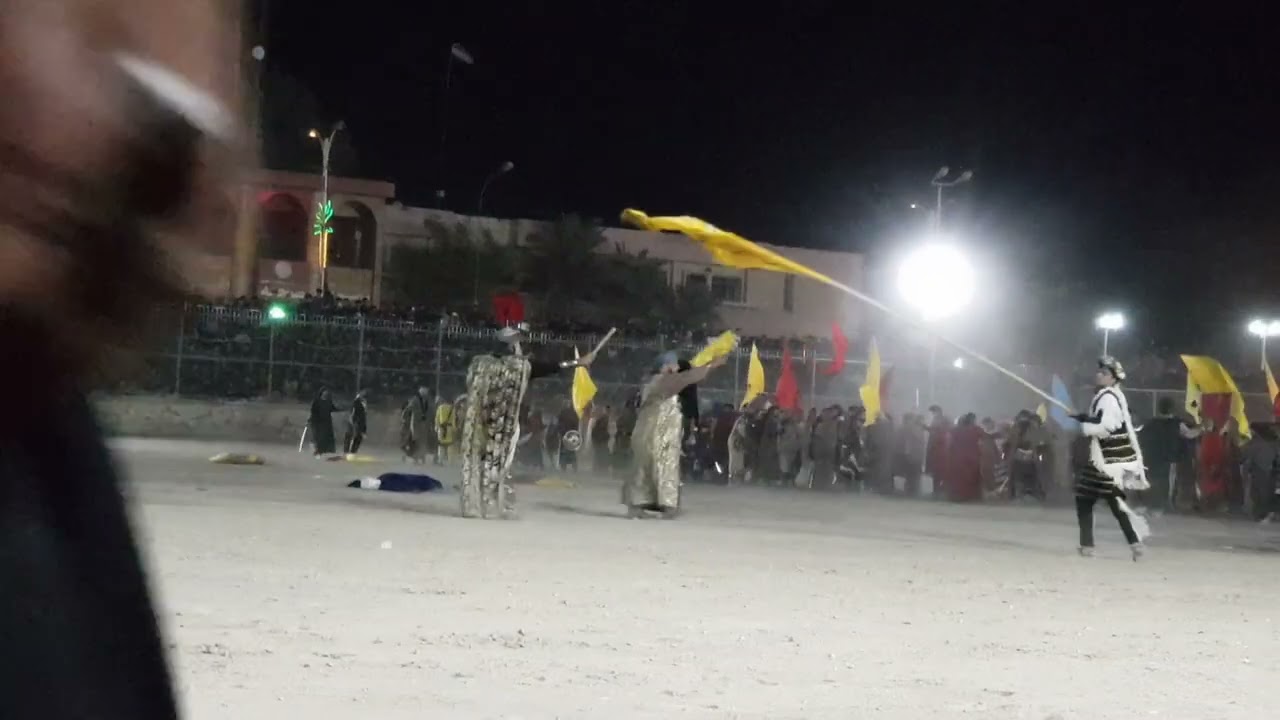 واقعه الطف في السماوه مشهد مقتل الامام الحسين عليه السلام