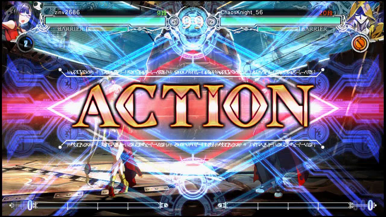 BBCF Online Set: Zinv2686 (Litchi) vs DGF (Terumi)