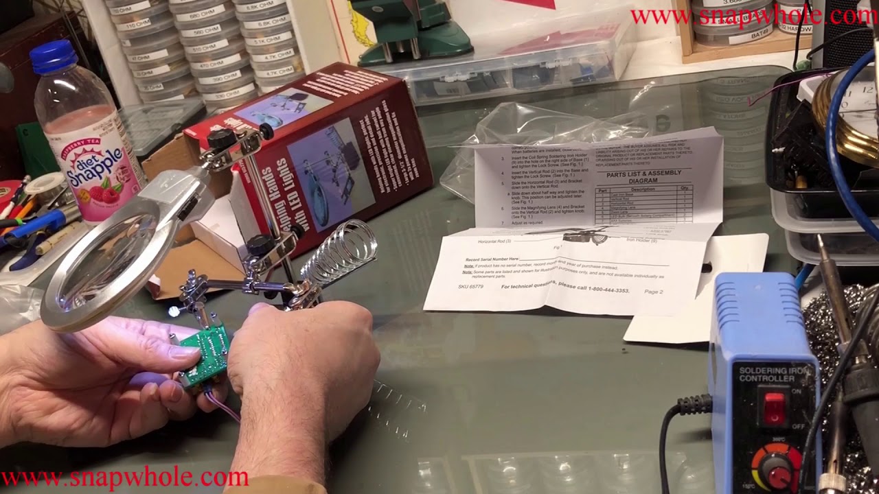 Harbor Freight Jumbo Helping Hands Unbox and Overview