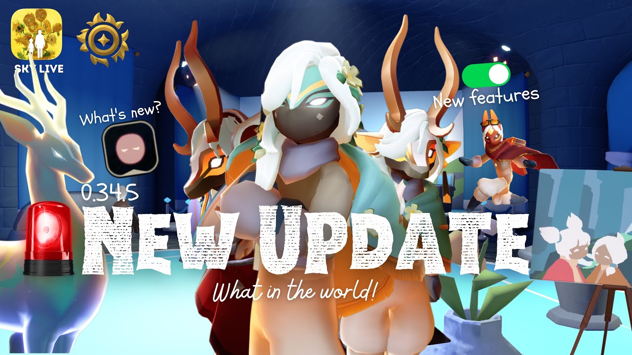 NEW UPDATE 34.5 IS HERE! 🚨 New Creator Hall, Presence Chat & MORE! | Sky CotL