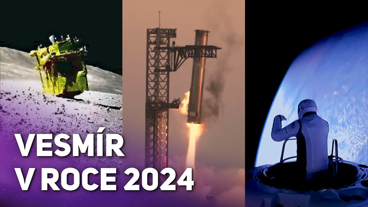 Nejzajímavější vesmírné události roku 2024