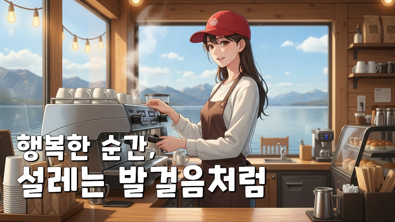 행복한 순간을 채우는 피아노·기타 음악 | 공부·작업·휴식 카페음악 1시간
