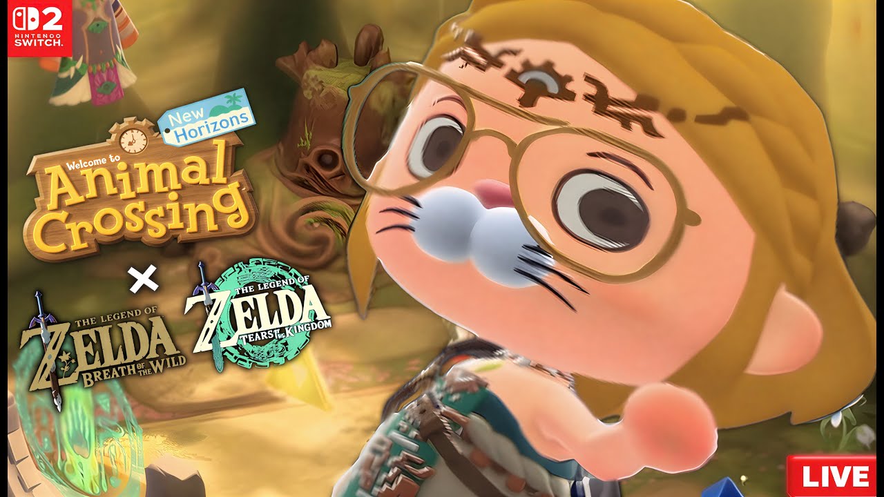 Redesign Floor 1 with Zelda BOTW/TOTK items on Nintendo Hall Island - Animal Crossing: New Horizons