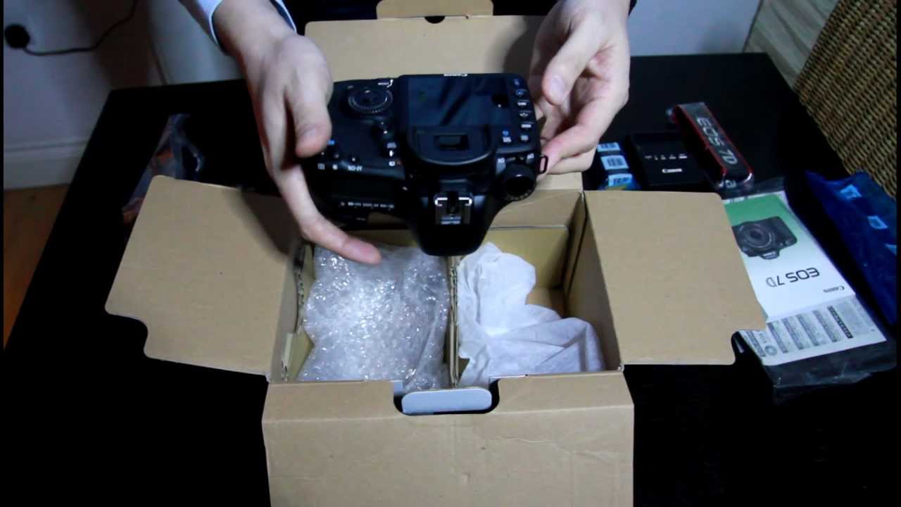 Canon EOS 7D Body Only Unboxing