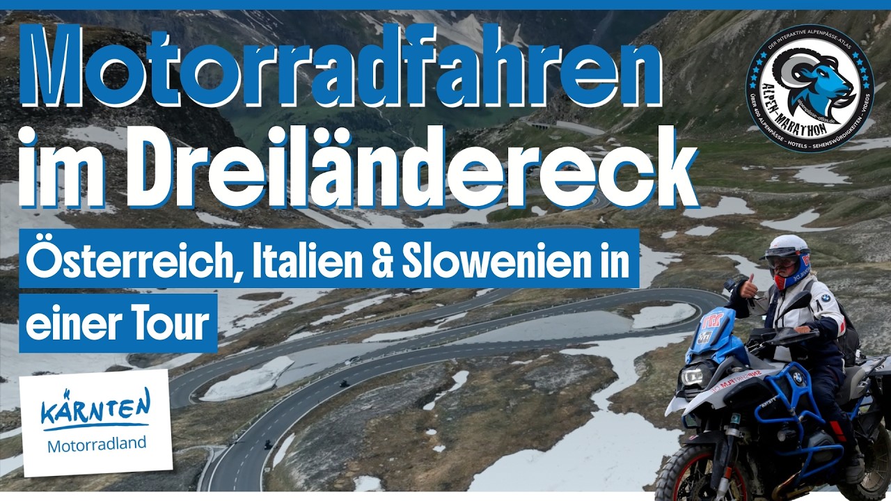 Vom Vrsič-Pass zum Gro&szlig;glockner - Motorradland K&auml;rnten Teil 2