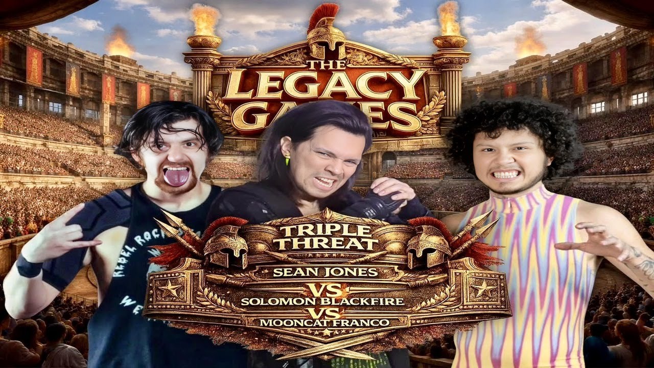 NBW (The Legacy Games) (Triple Threat) Sean Jones vs Solomon Blackfire vs Mooncat Franco