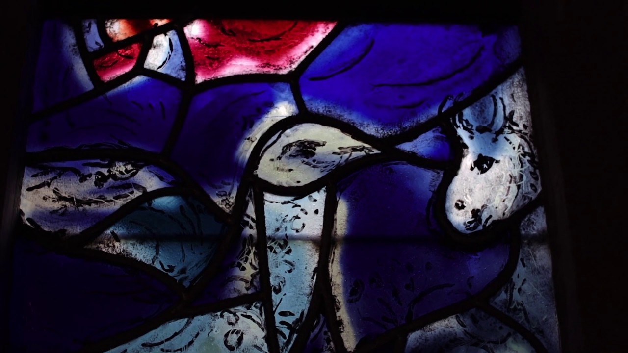 The Chagall Windows at All Saints Church in Tudeley.