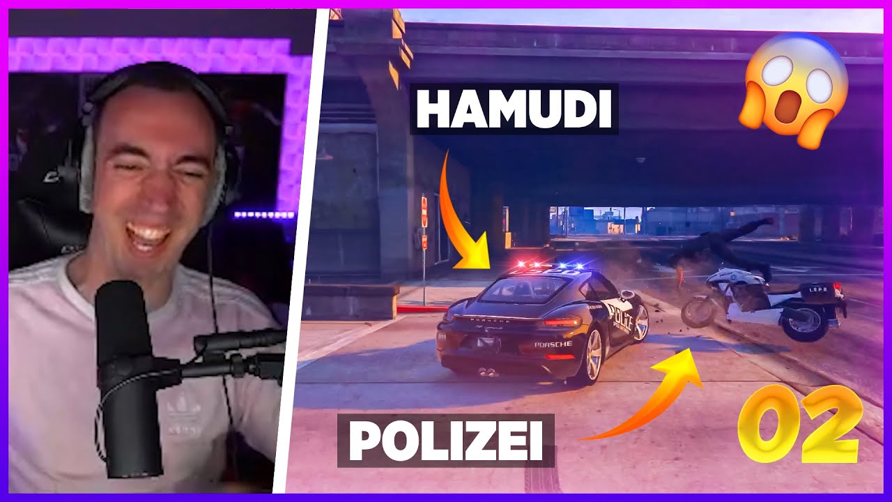HAMUDI als POLIZIST - Dienstnummer 95 ist zurück in GTA RP | FamilyLife