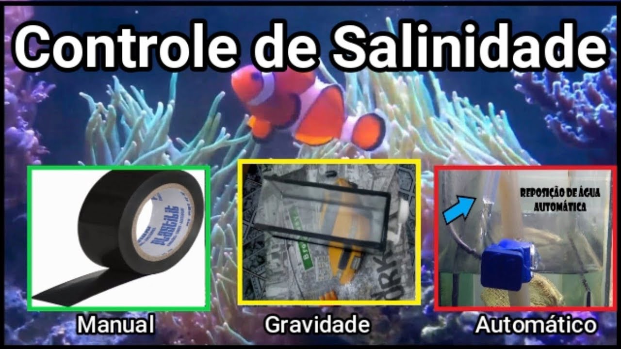 Controle de Salinidade Simples e Fácil