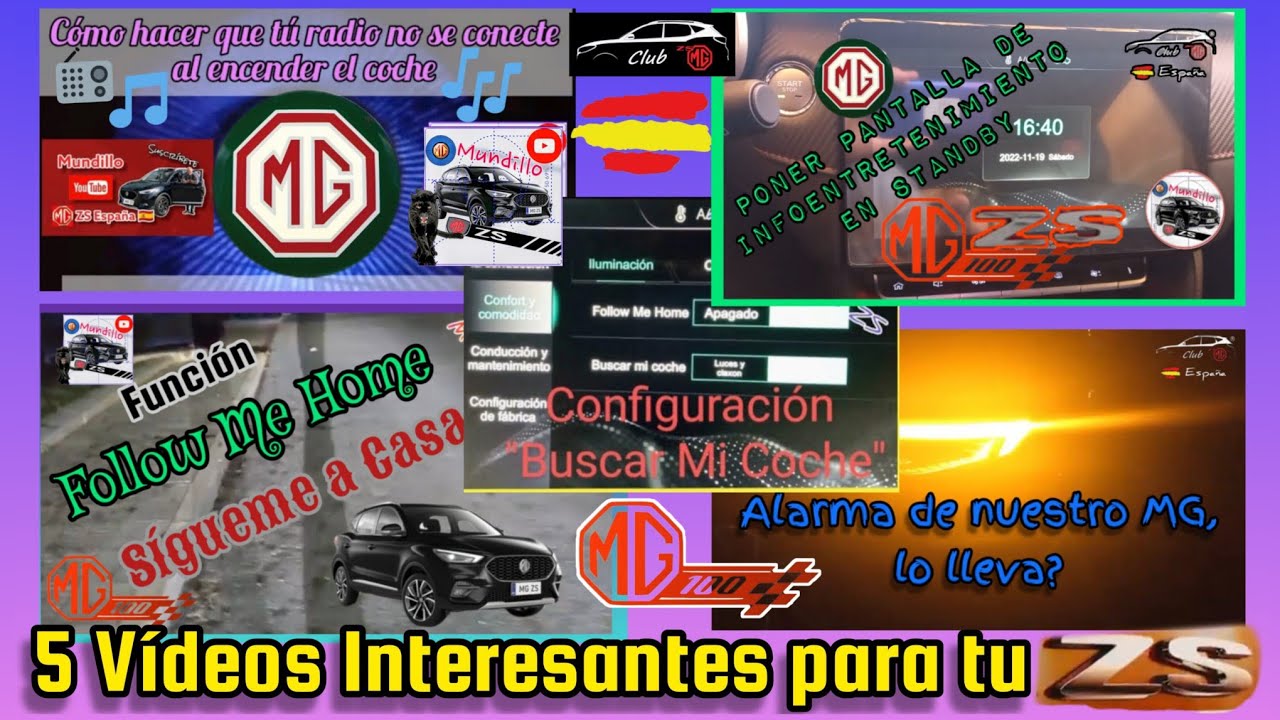 5 Vídeos Interesantes para tu MG ZS (RECORDANDO)