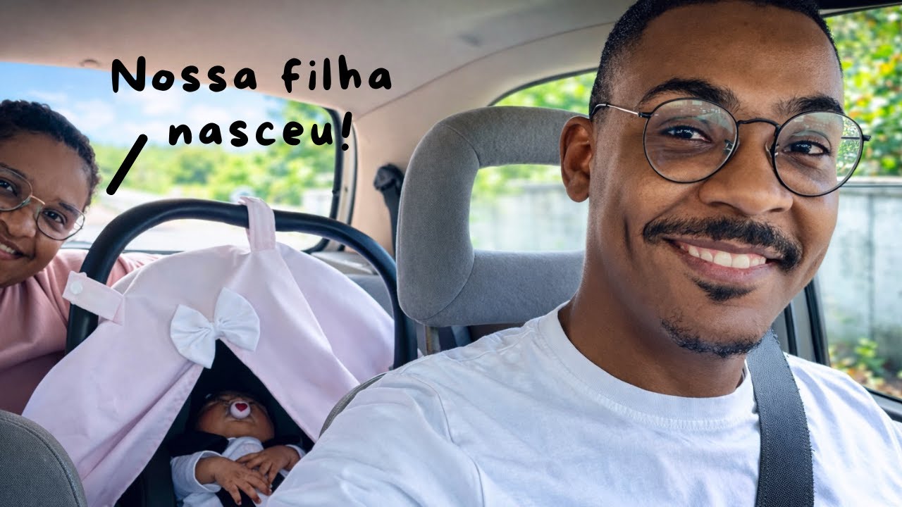 NOSSA FILHA NASCEU!