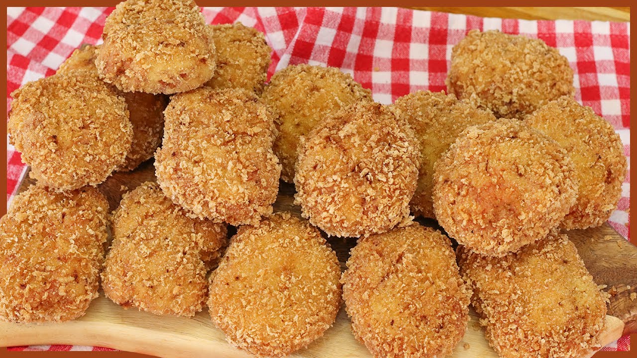 COMO FAZER NUGGETS CASEIROS I RECEITA FÁCIL E DELICIOSA I Receitas de Pai