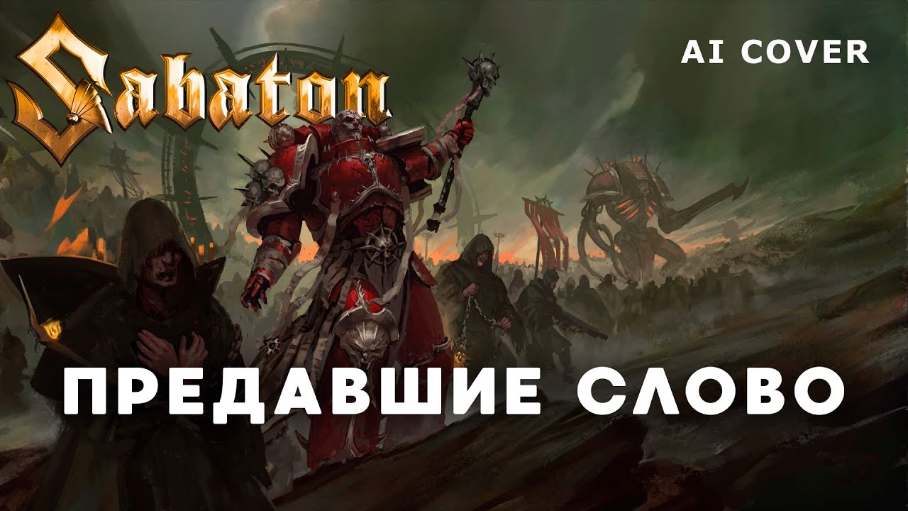 SABATON - Предавшие Слово WARHAMMER Hammer Of Faith AI Cover