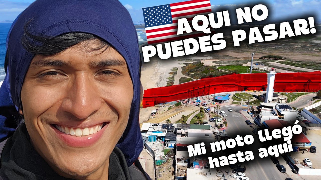 VIAJÉ HASTA la FRONTERA con USA😱🇺🇲 en una MOTO 150cc SUZUKI GIXXER 🇲🇽💯 / TIJUANA-CANCÚN cap.14