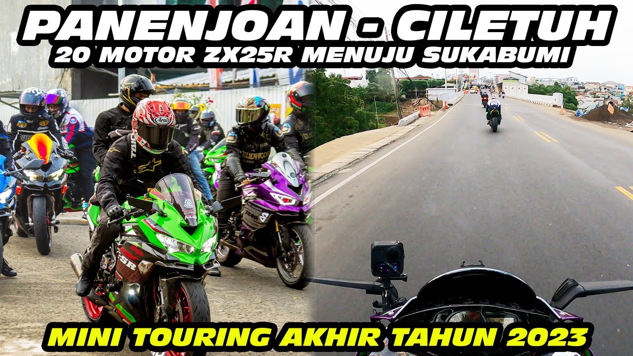 ZX25R ZEXMA // JEMBATAN BARU BIKIN JALAN NASIONAL SUKABUMI UDAH ANTI MACET 😍 CILETUH TRIP EPS 1