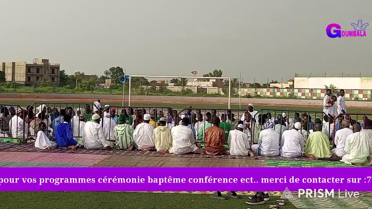 Live  GOUMBALA TV OFFICIEL Bourdu populaire  stade Caroline Faye MBOUR