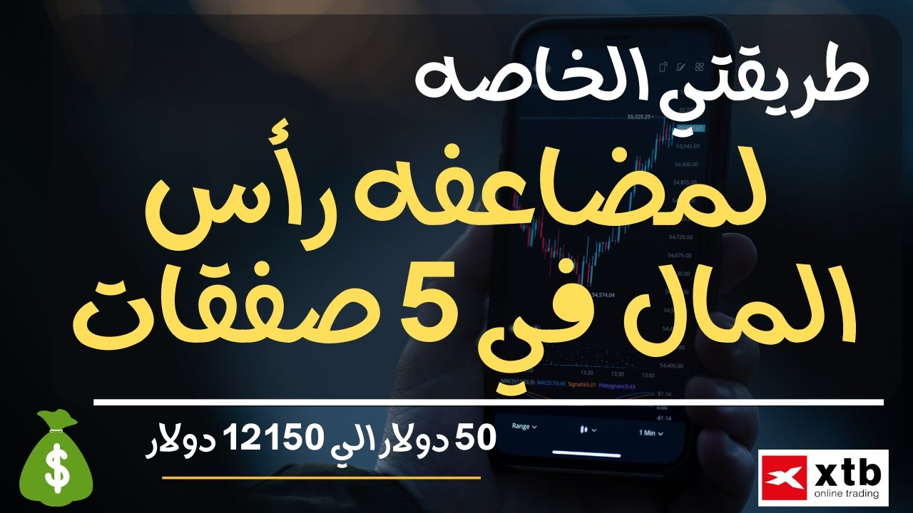 فوركس| شرح طريقتي الخاصه لتحويل 50 دولار الي 12150 دولار في 5 صفقات فقط وأسرار إداره رأس المال 💰✅