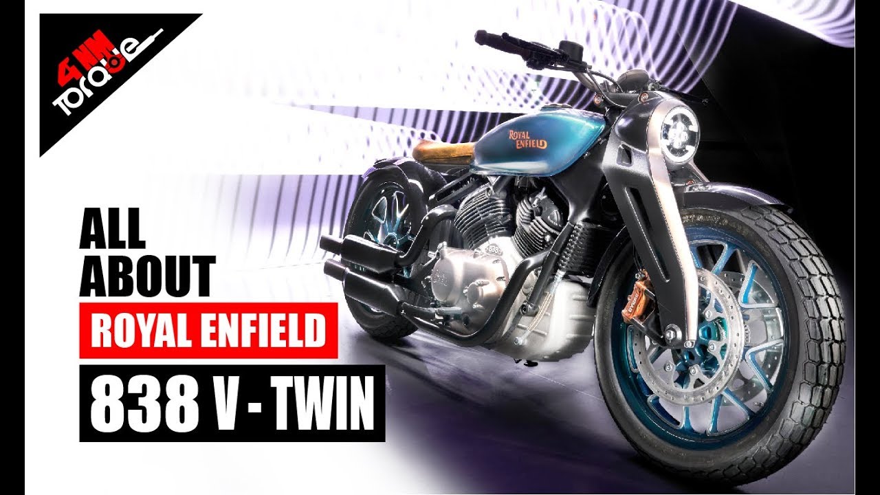 25 Lakh Views  |  All About Royal Enfield 838 V-Twin Bobber Concept KX  |  41NM TORQUE