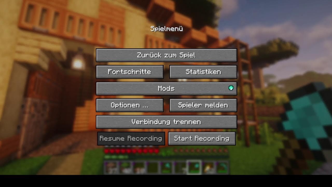 Minecraft mit der Chaotischen Seite der Macht