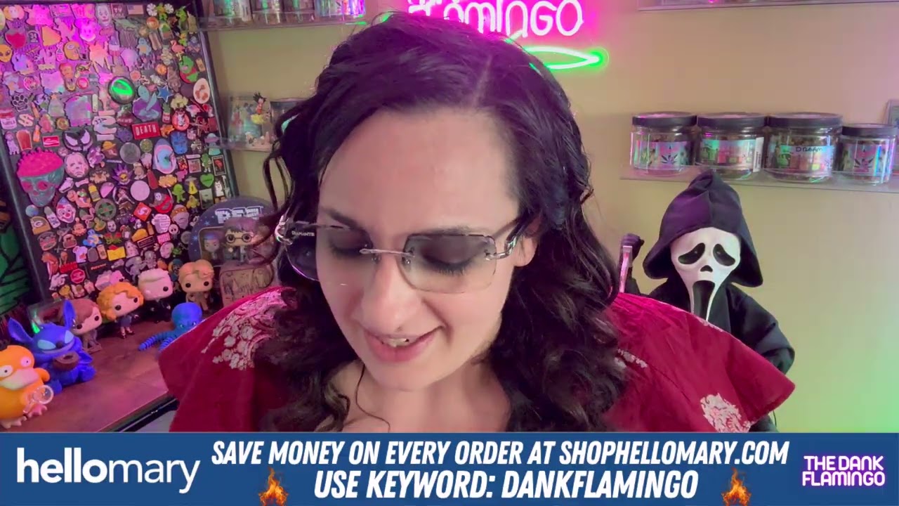 Tropical Candy? Malibu Sunset From Shop Hello Mary! Mrs Dank Flamingo Review!!