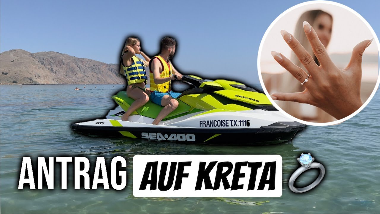 Er macht mir einen Antrag auf Kreta❤️