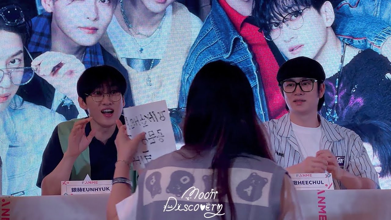 2025‘1117 Fanme Fansign event-Say hi (Eunhyuk+Heechul fouce）