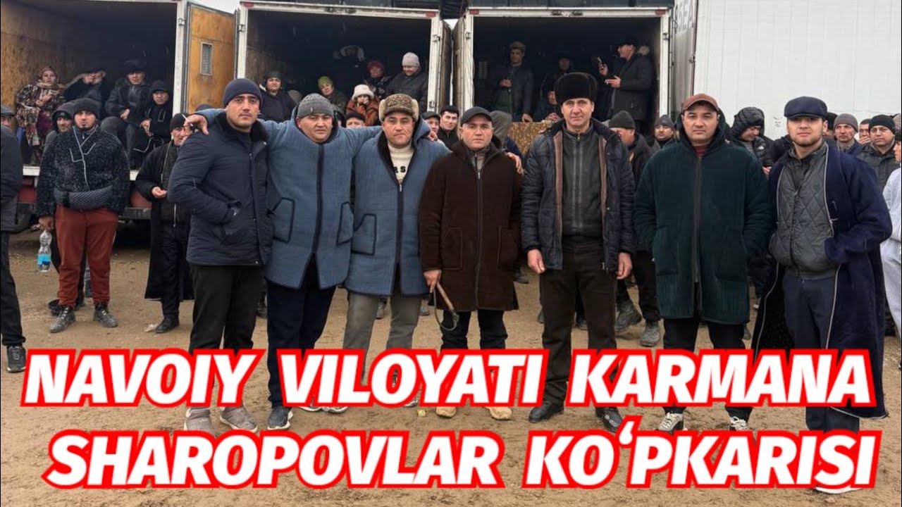 NAVOIY KARMANA SHAROPOVLAR KOʻPKARISI 21.01.2026-Y
