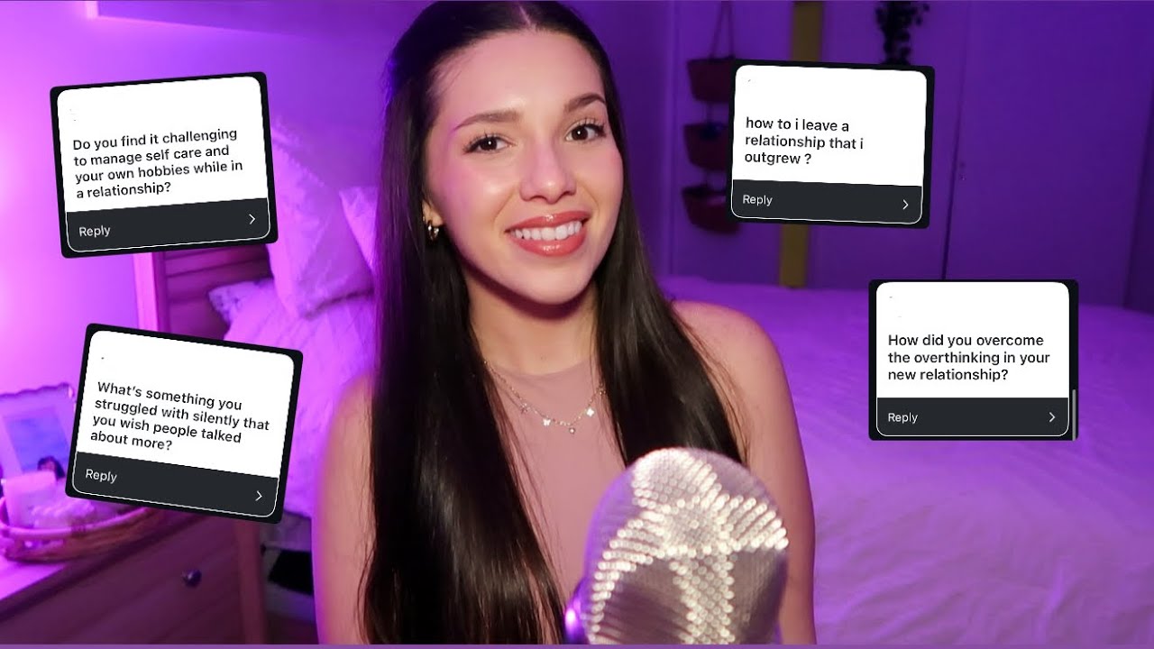 ASMR Q&A | Girl Talk/Big Sister Advice