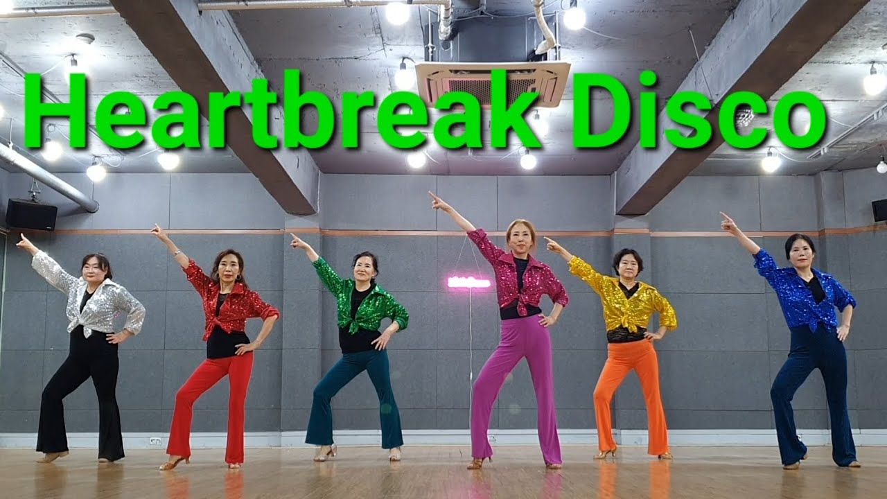Heartbreak Disco line dance (Intermediate) Demo