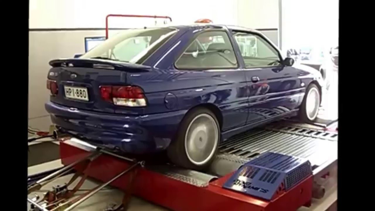 Ford Escort RS2000 4x4 dyno run