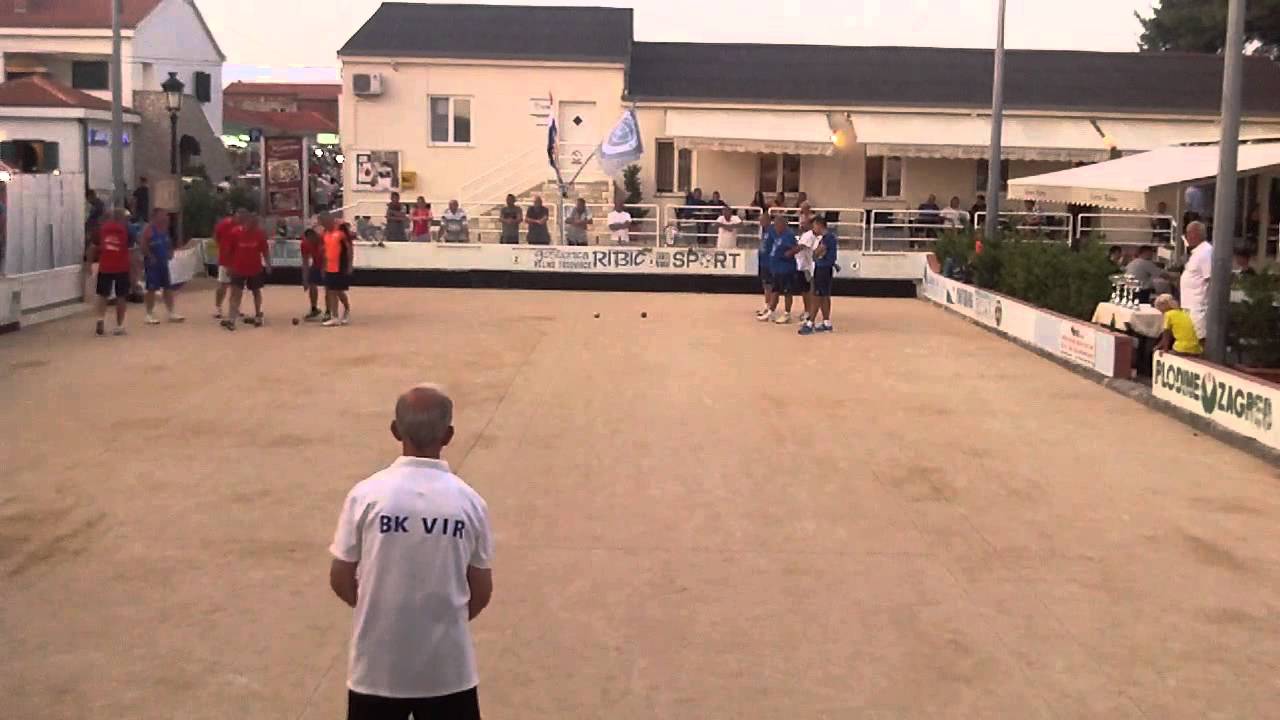 Boćarski turnir u Viru (16.8.2014) Finalna utakmica BK Vir - Bk Ante starčević