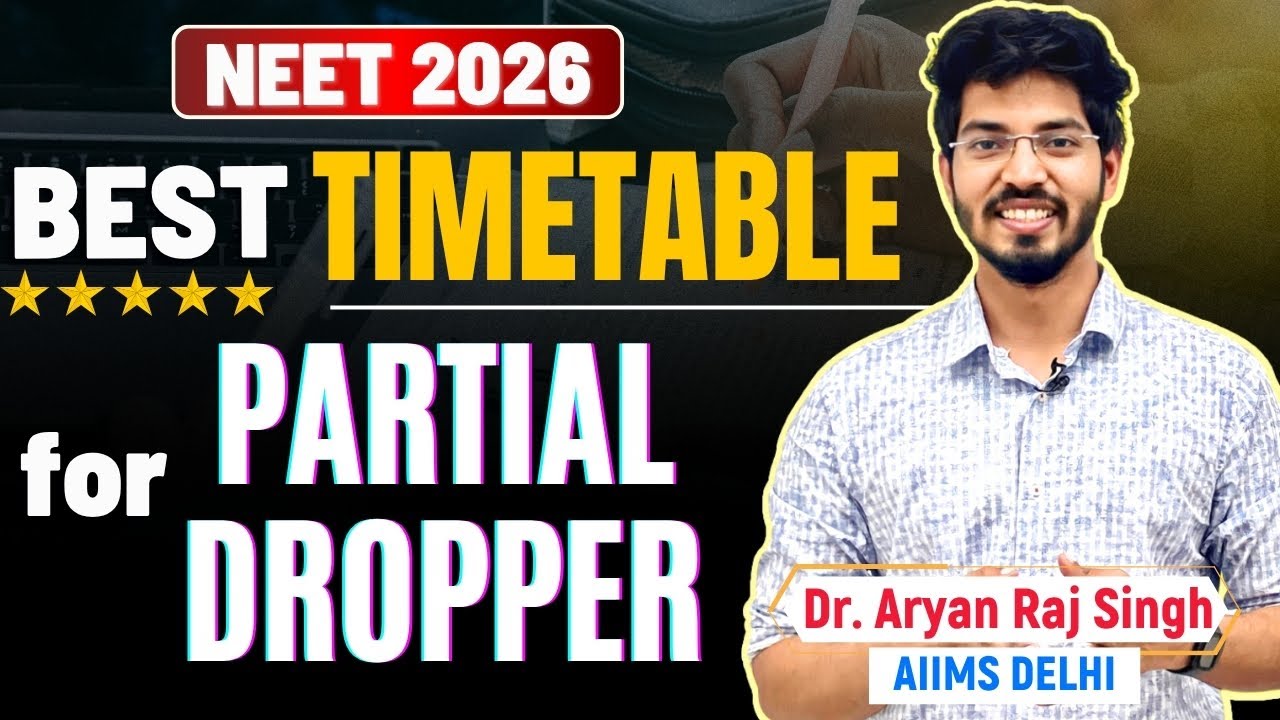 Hope for PARTIAL DROPPERS!!❤️🫡#neet2026