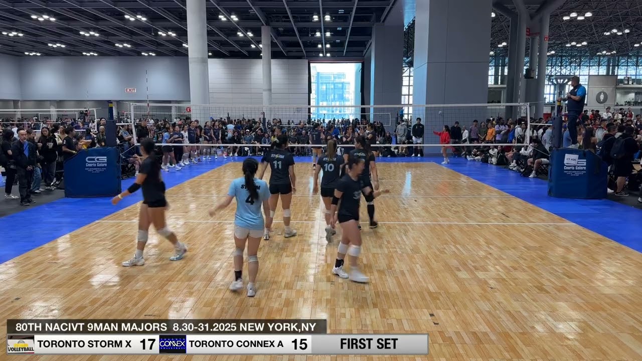 Toronto Storm X vs. Toronto Connex A ( gold div-2nd match) Day 3 September 1,2025