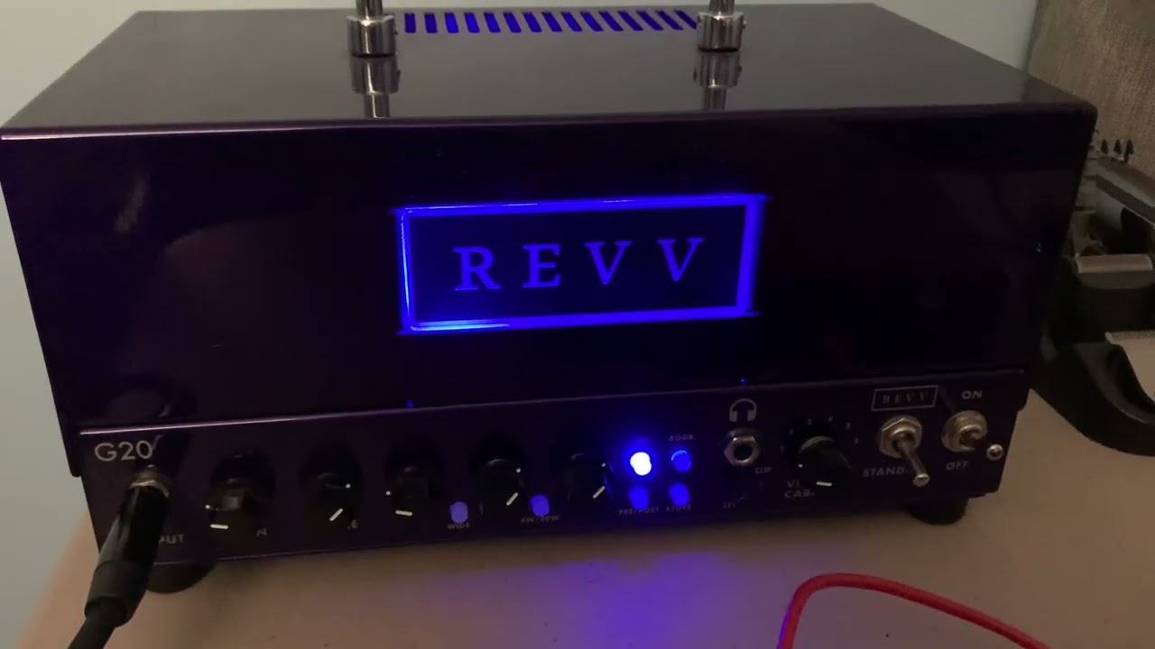 metal riff on revv G20
