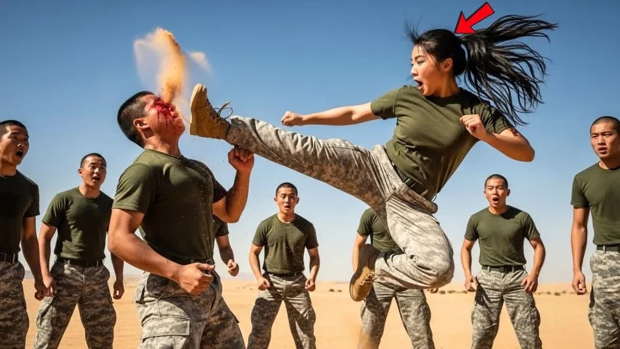 “‘New Recruit？’ They Smirked — 45 Seconds Later, 8 Marines Were Down ”