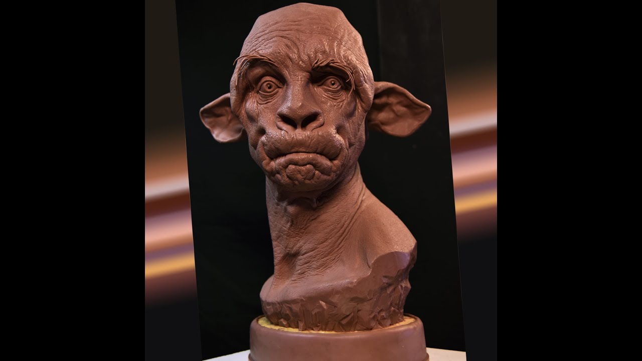 Sculpting with the new monster clay and the MASTER CLAY This stuff is Epic!!