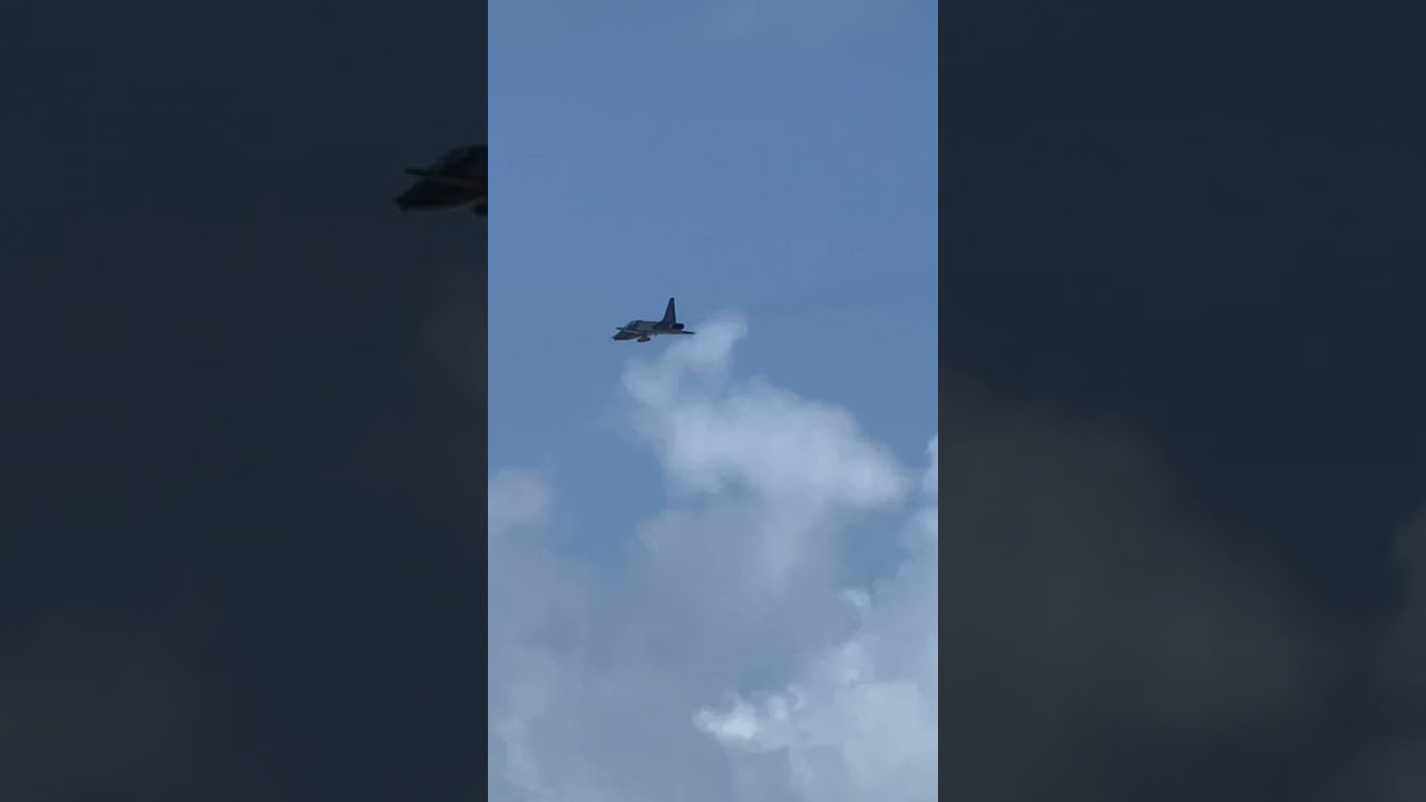 USAF T-38C Departing Daytona Beach Intl. Airport #usaf #t38 #t38c #t38ctalon #militaryaviation