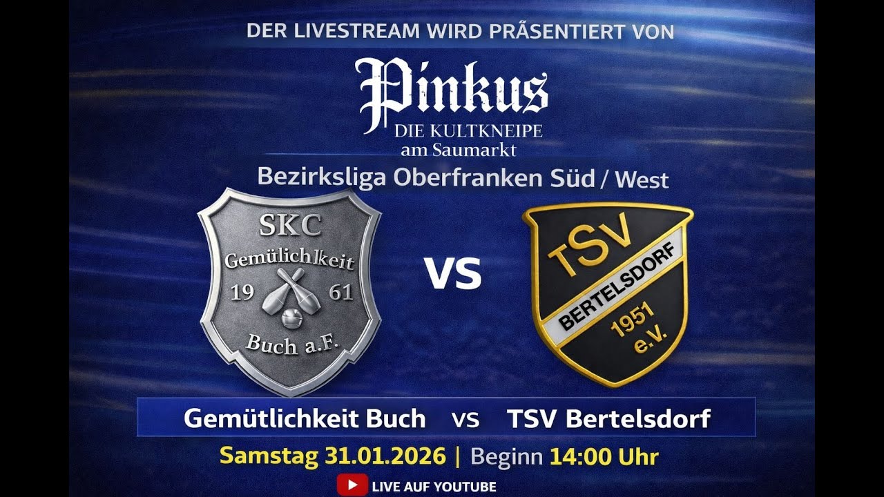 Gemütlichkeit Buch vs.  TSV Bertelsdorf