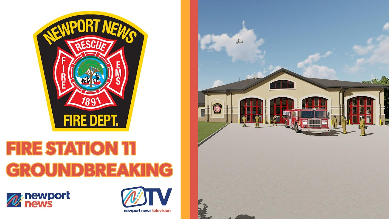 Newport News Fire Station 11 Ground Breaking Ceremony 2026