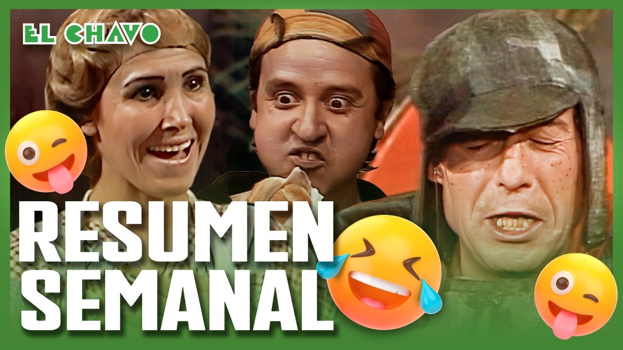 TRAVESURAS de El Chavo del 8:  Sin agua en la Vecindad, El Chavo Loco, Estampitas y Billetes