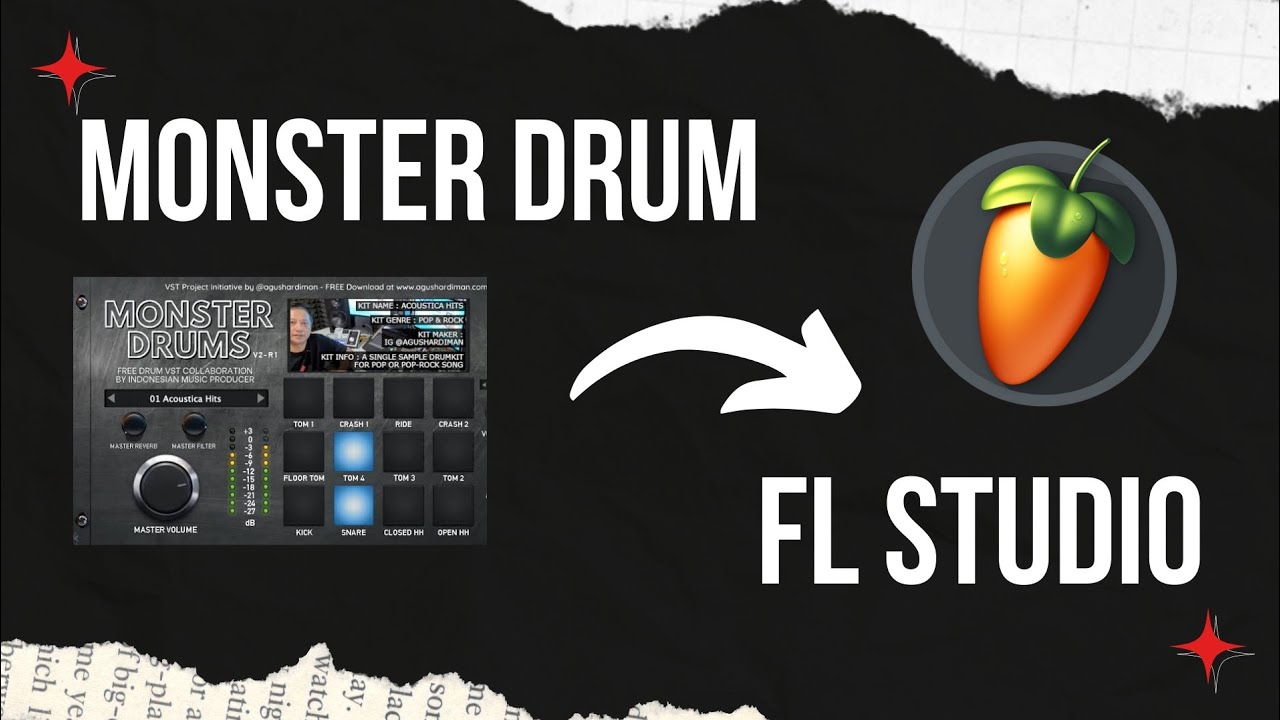 Cara Menginstal  Monster Drum VST di FL Studio