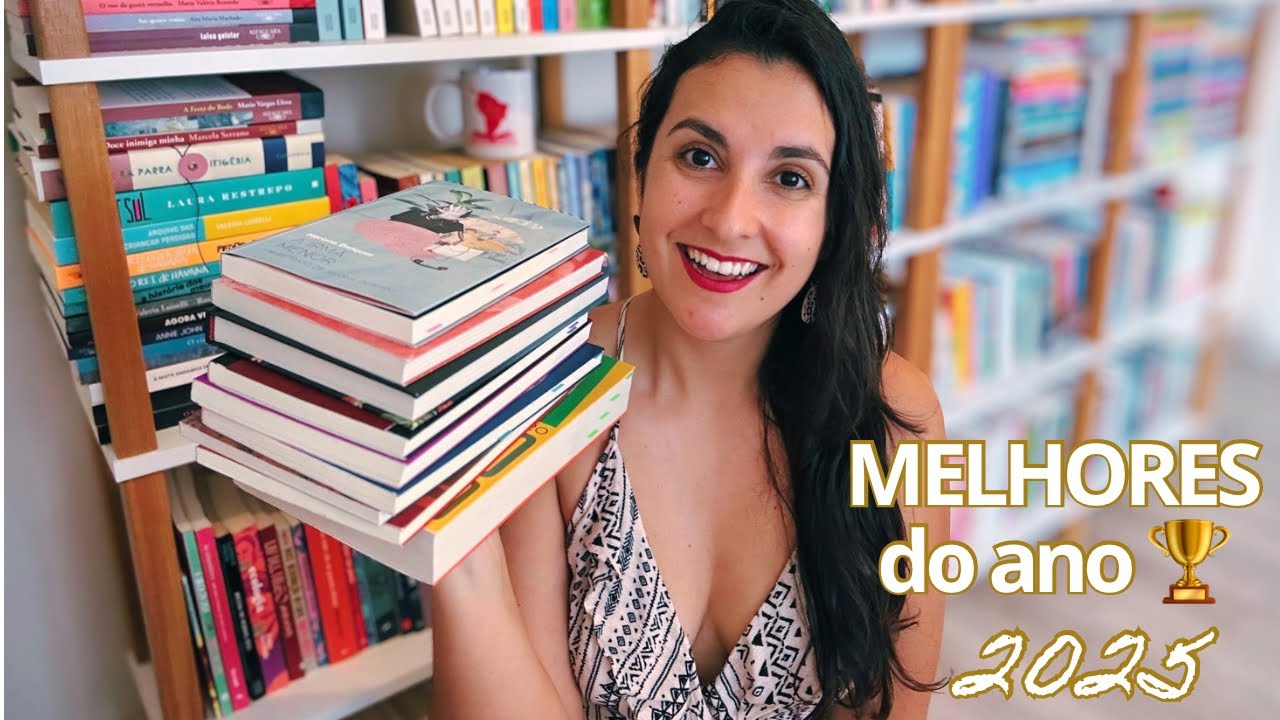 AS 10 MELHORES LEITURAS DO ANO 😍 2025 foi incrível!