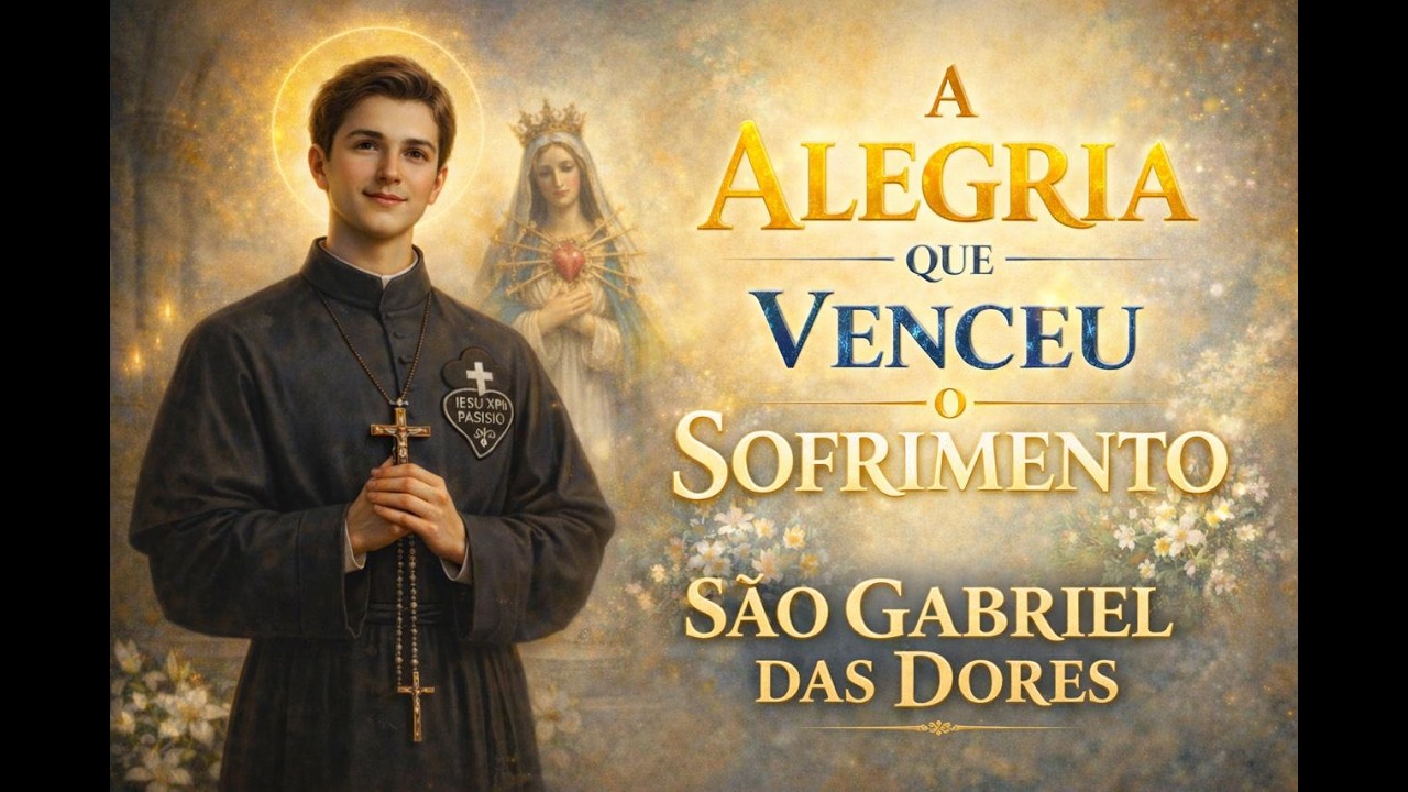 São Gabriel das Dores: o jovem santo apaixonado por Jesus e Maria @tododiaesantoofc