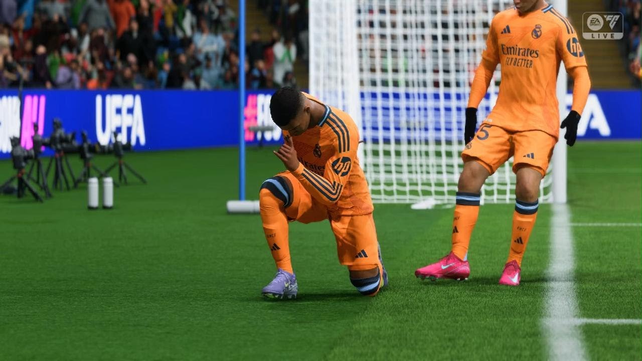 Real Madrid x Manchester City - carreira de manager - EA SPORTS FC 25