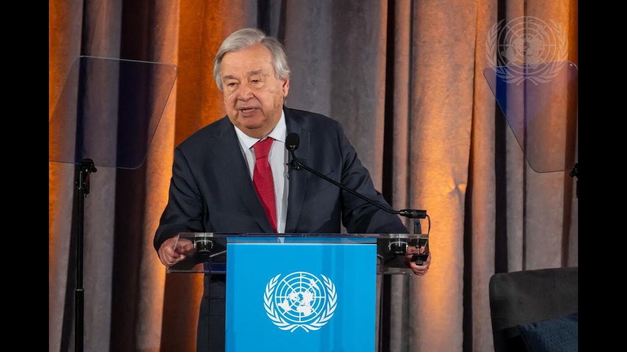 UN Secretary-General António Guterres's Climate Action Address 