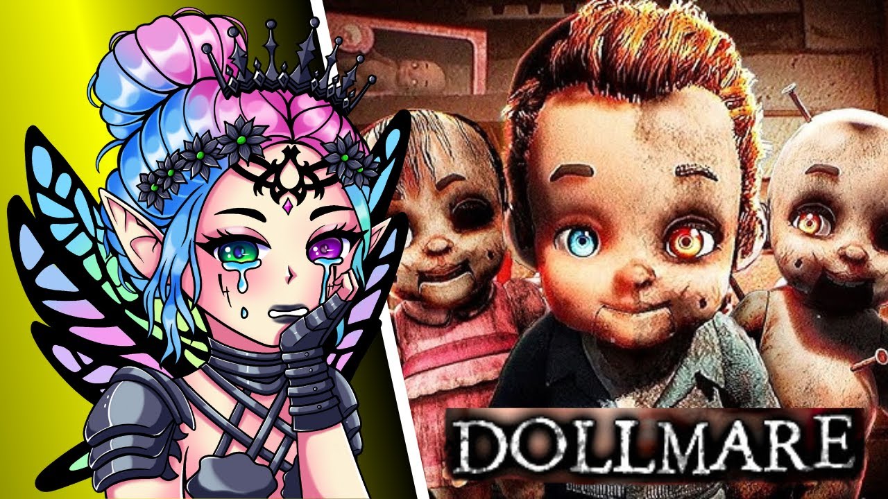 MY TERRIFYING DOLLMARE! The SCARIEST Doll Factory Game [FULL GAME]