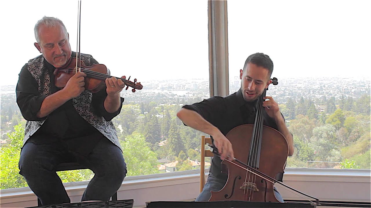 Stromp by Jeremy Cohen, from Stylistic Duets for Violin and Cello