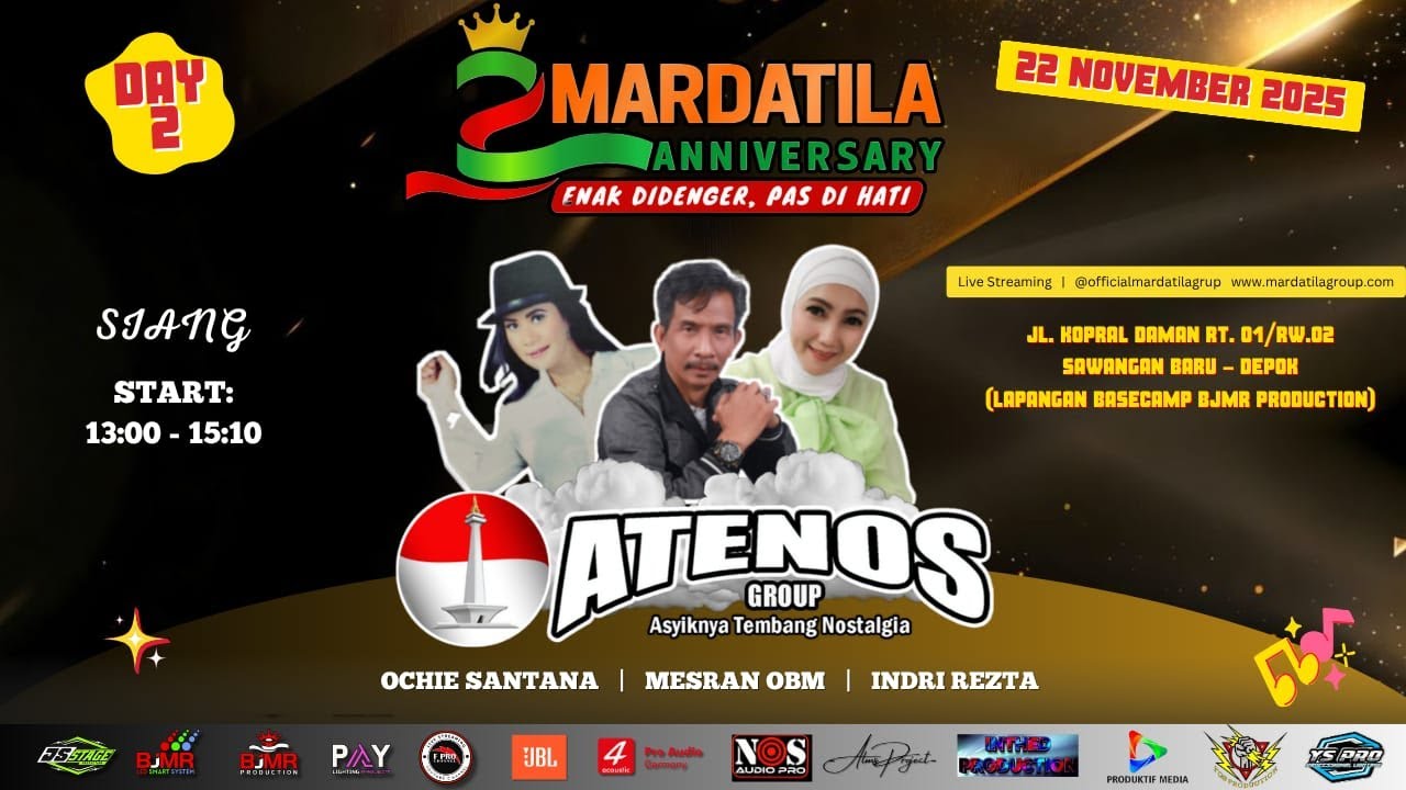 KONSER MILAD MARDATILA GROUP - ATENOS GROUP | DAY 2